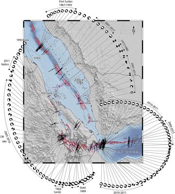 Revealing 60 years of Earthquake Swarms in the Southern Red Sea, Afar and the Gulf of Aden